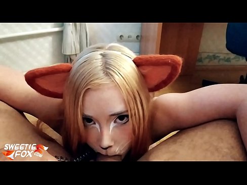 ❤️ Kitsune nqos dick thiab cum hauv nws lub qhov ncauj ☑  porn  ntawm peb